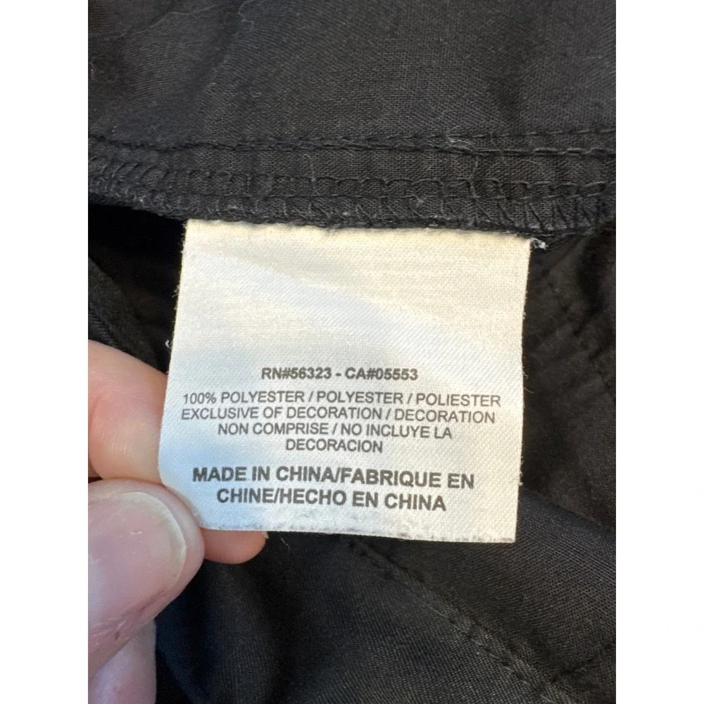 Nike Golf Shorts Kids Medium‎ Black Performance Adjustable Waist 452602-010